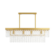 Kadmos - Copper and Glass Geometric Chandelier