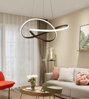 Andromeda - Aluminum Ribbon LED Chandelier