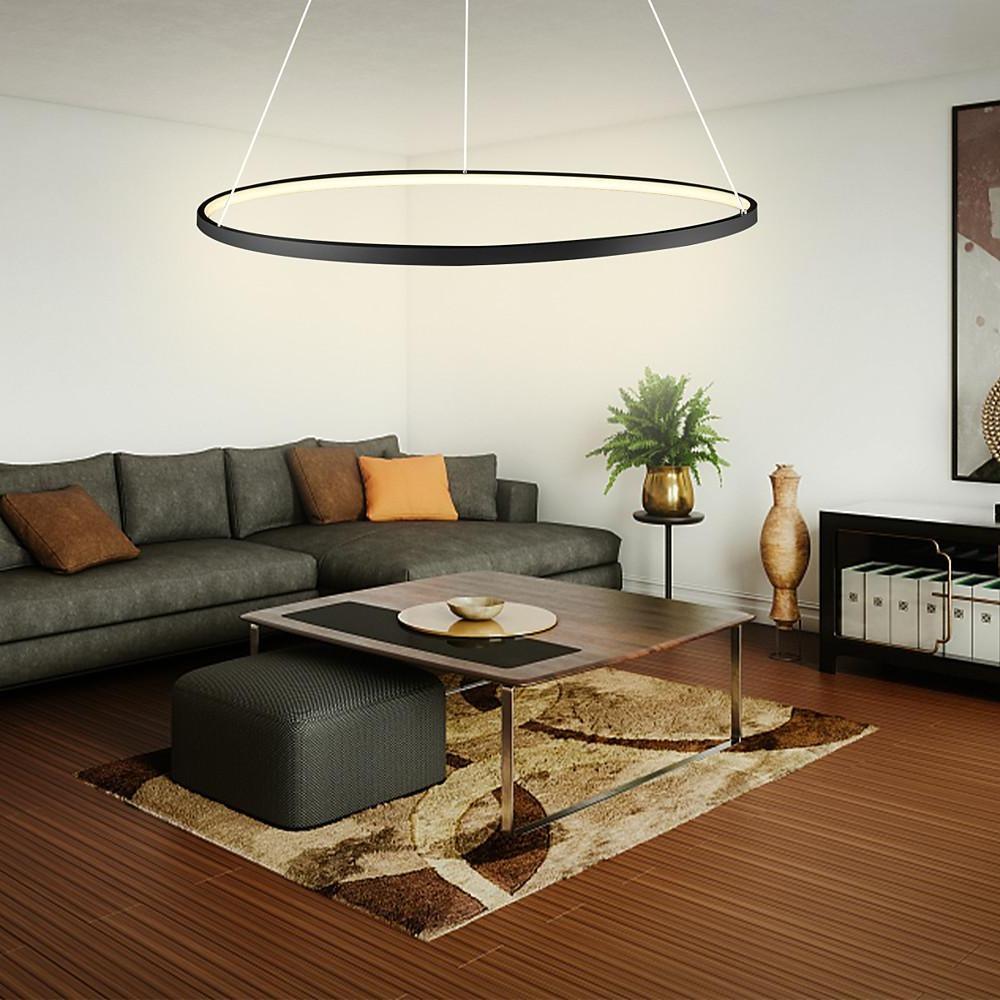 Daphnis - Minimalist LED Ring Chandelier