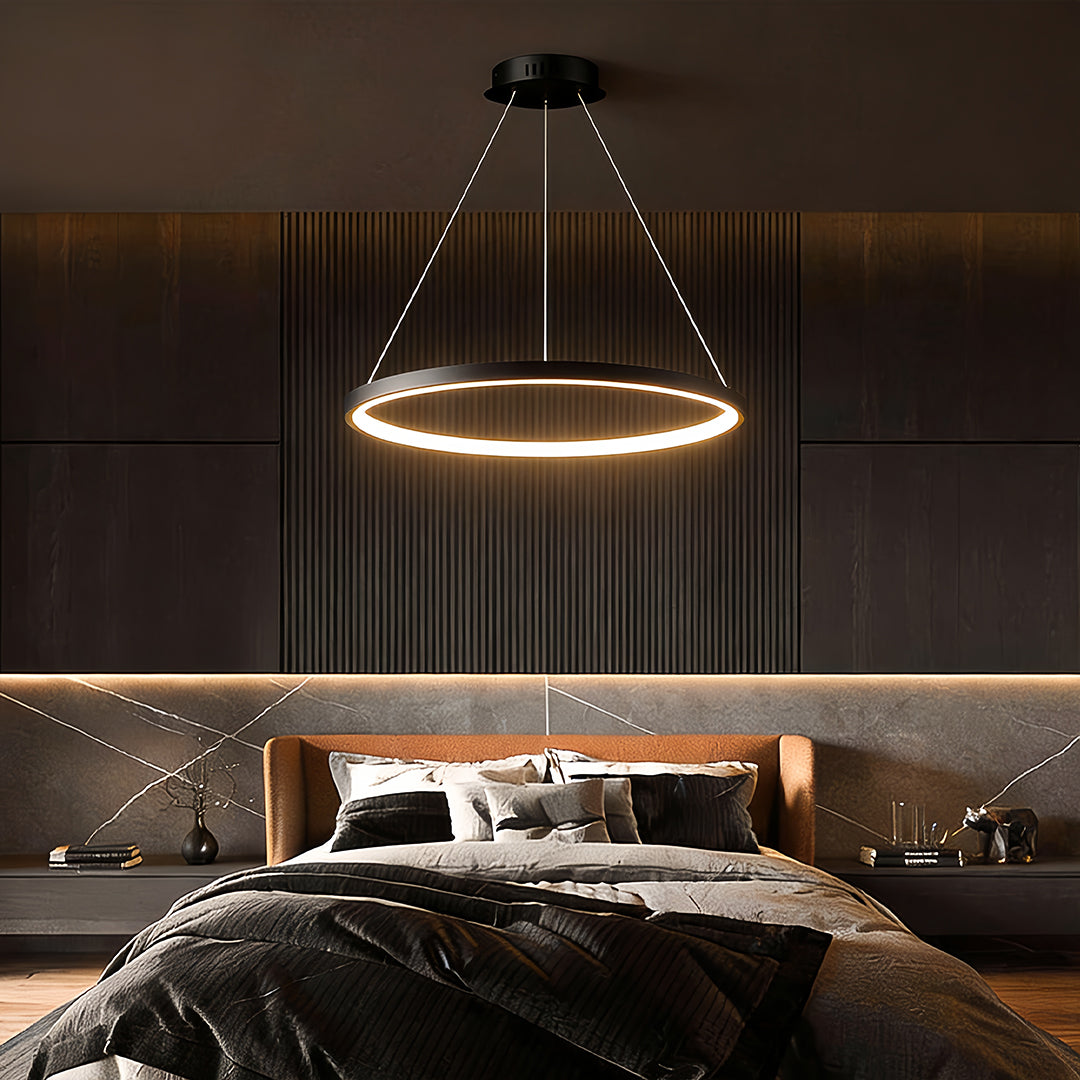 Daphnis - Minimalist LED Ring Chandelier