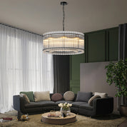 Epikles - Iron and Glass Multi-Head Chandelier