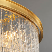 Kadmos - Copper and Glass Geometric Chandelier