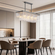 Kadmos - Copper and Glass Geometric Chandelier