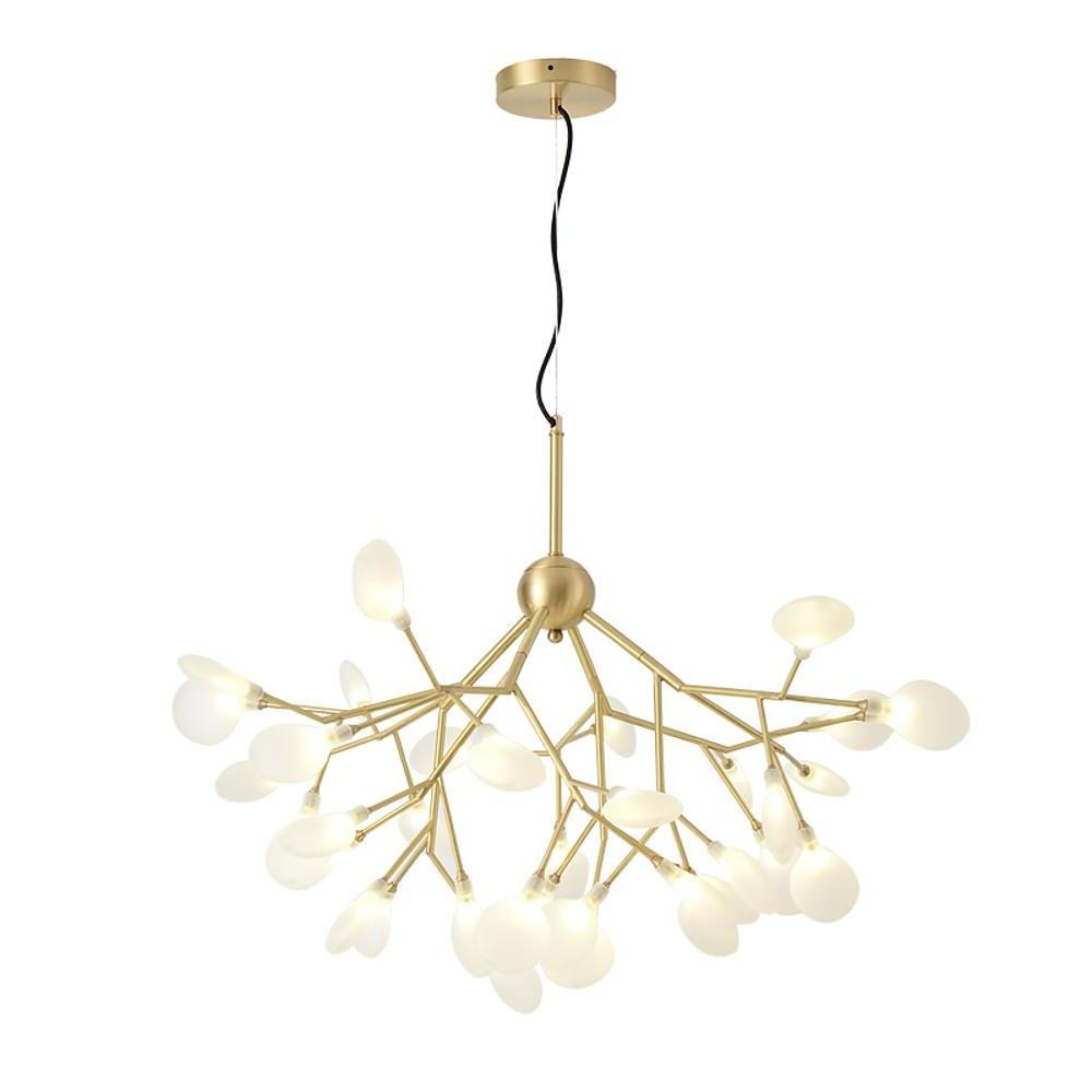 Bion - Brass and Glass 45-Light Sputnik Chandelier