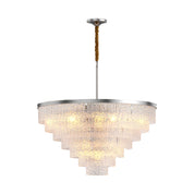 Kadmos - Copper and Glass Geometric Chandelier