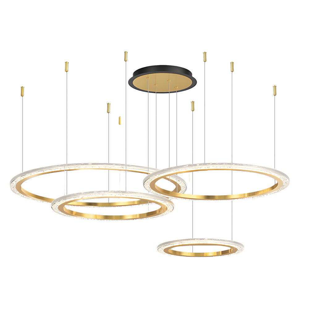 Glykera - Layered Ring LED Ceiling Light