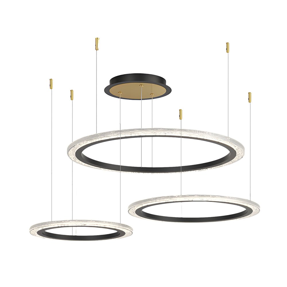 Glykera - Layered Ring LED Ceiling Light