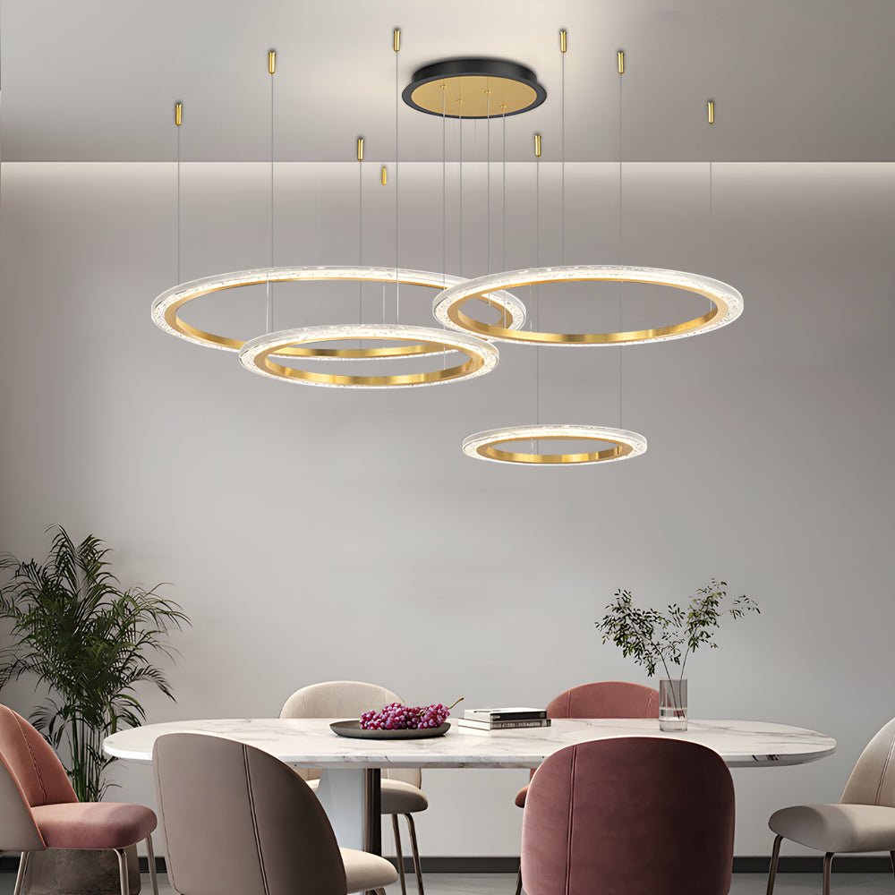 Glykera - Layered Ring LED Ceiling Light