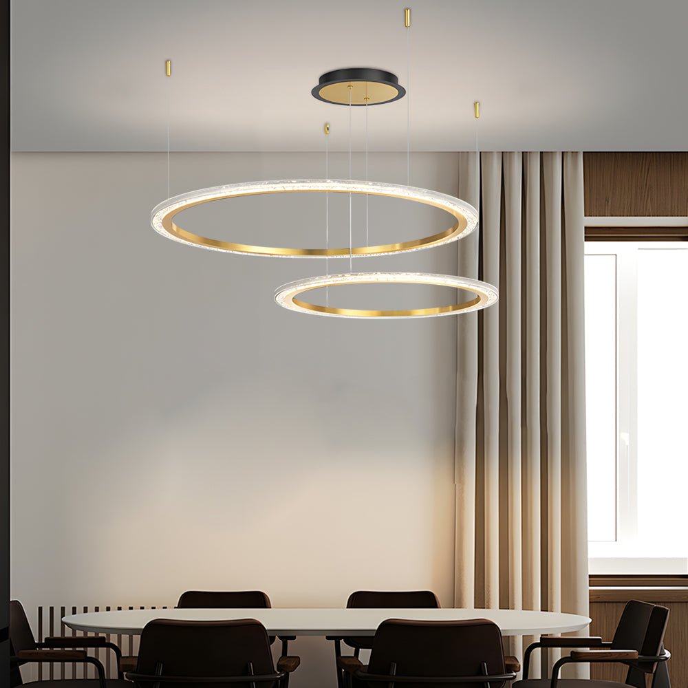 Glykera - Layered Ring LED Ceiling Light