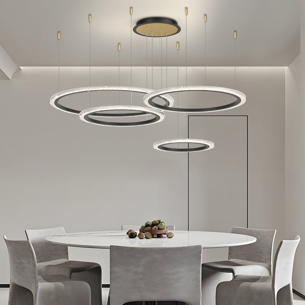 Glykera - Layered Ring LED Ceiling Light