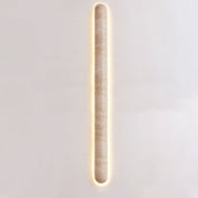Merope - Backlit Travertine Wall Sconce