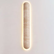 Merope - Backlit Travertine Wall Sconce