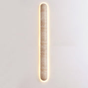 Merope - Backlit Travertine Wall Sconce