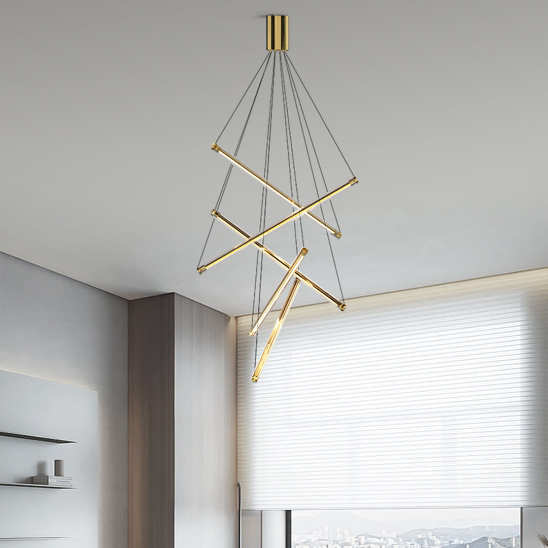Ithaka - Minimalist LED Linear Chandelier
