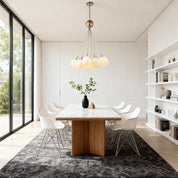 Xanthe - Gold and Bubble Glass Chandelier