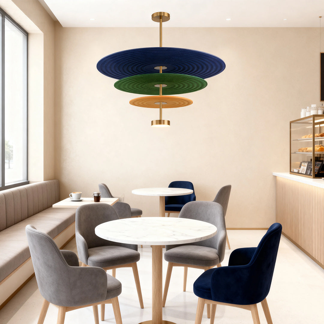 Chloris - Felt Acoustic 3-Tier Chandelier