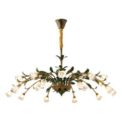 Arete - Vintage Glass Floral Chandelier
