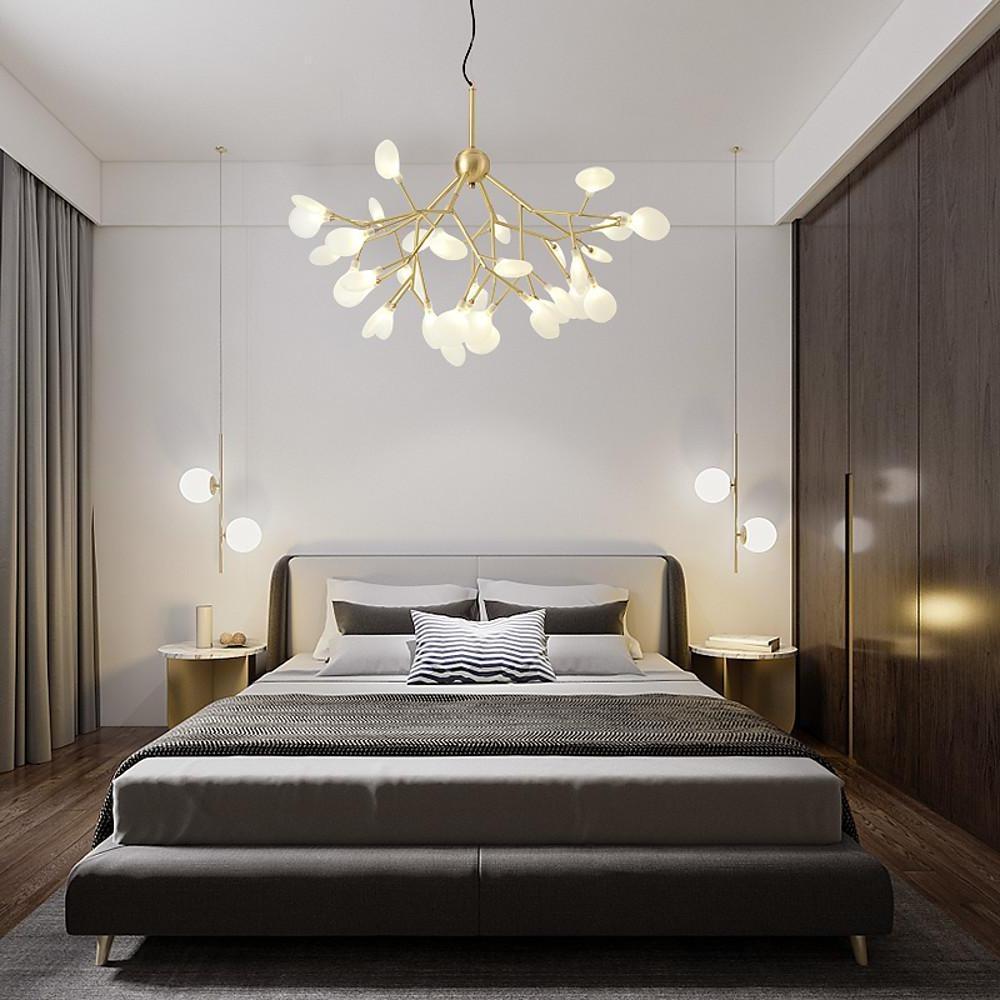 Bion - Brass and Glass 45-Light Sputnik Chandelier