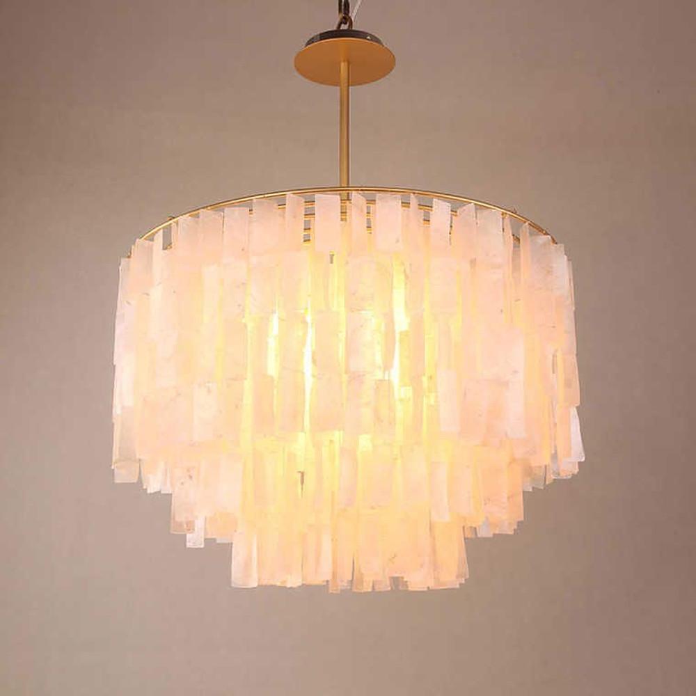 Galene - Capiz Shell Modern Chandelier
