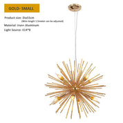 Alphaios - Geometric Starburst Chandelier