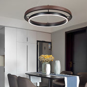 Rhodanthe - Double Ring LED Chandelier
