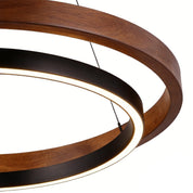 Rhodanthe - Double Ring LED Chandelier