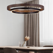 Rhodanthe - Double Ring LED Chandelier