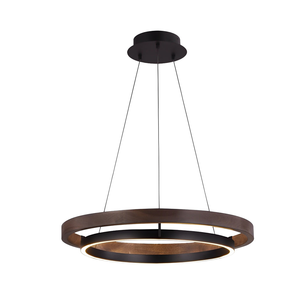 Rhodanthe - Double Ring LED Chandelier