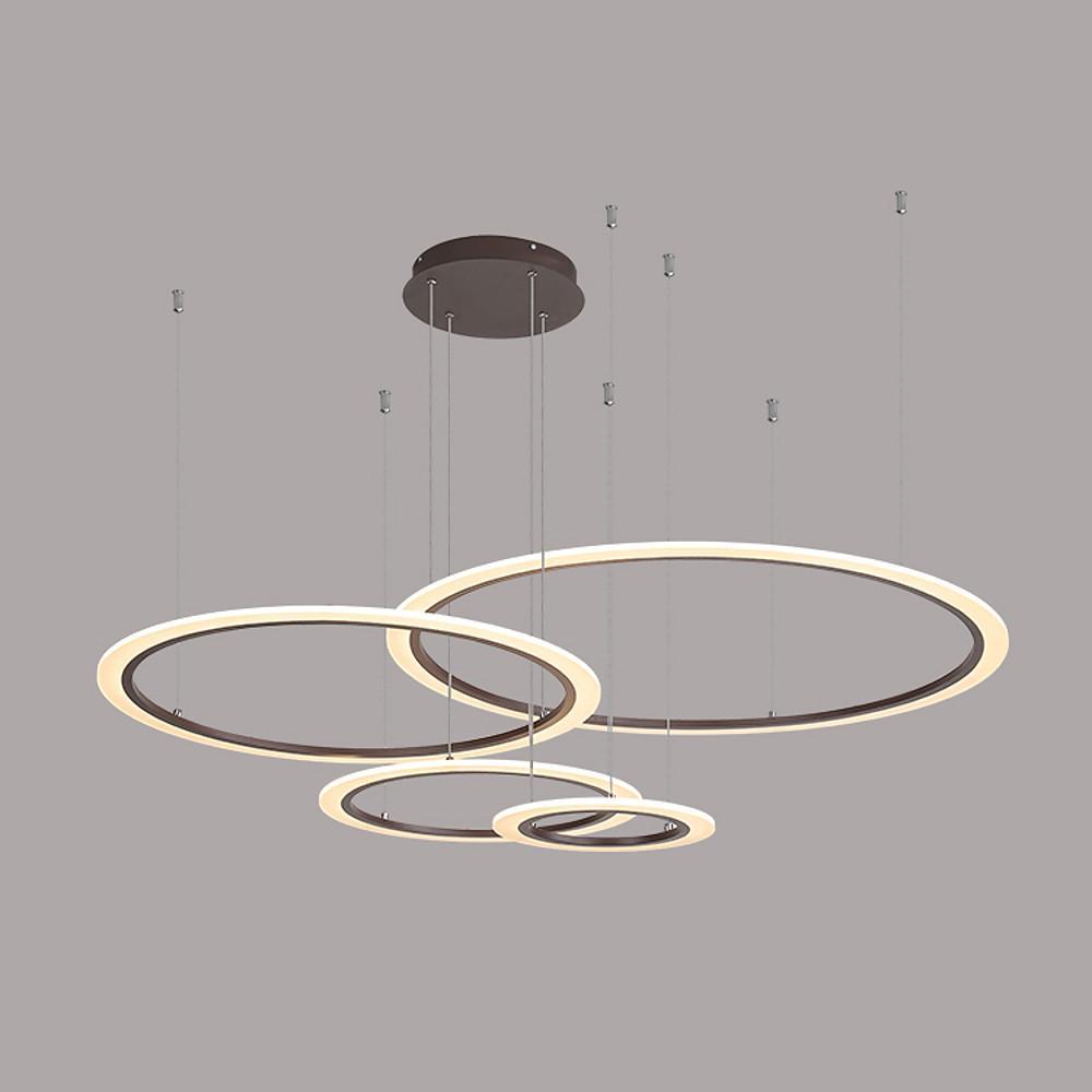 Amyntas - Four Ring Artistic LED Chandelier