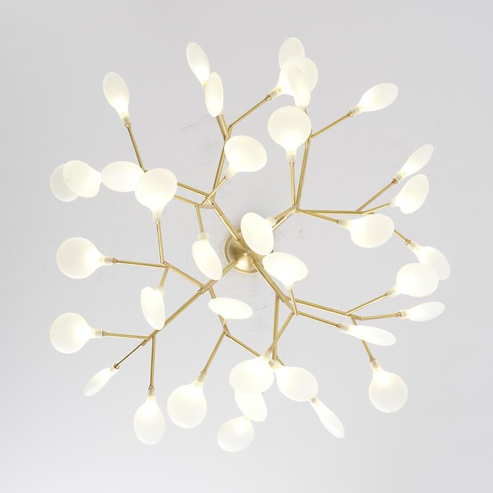 Bion - Brass and Glass 45-Light Sputnik Chandelier